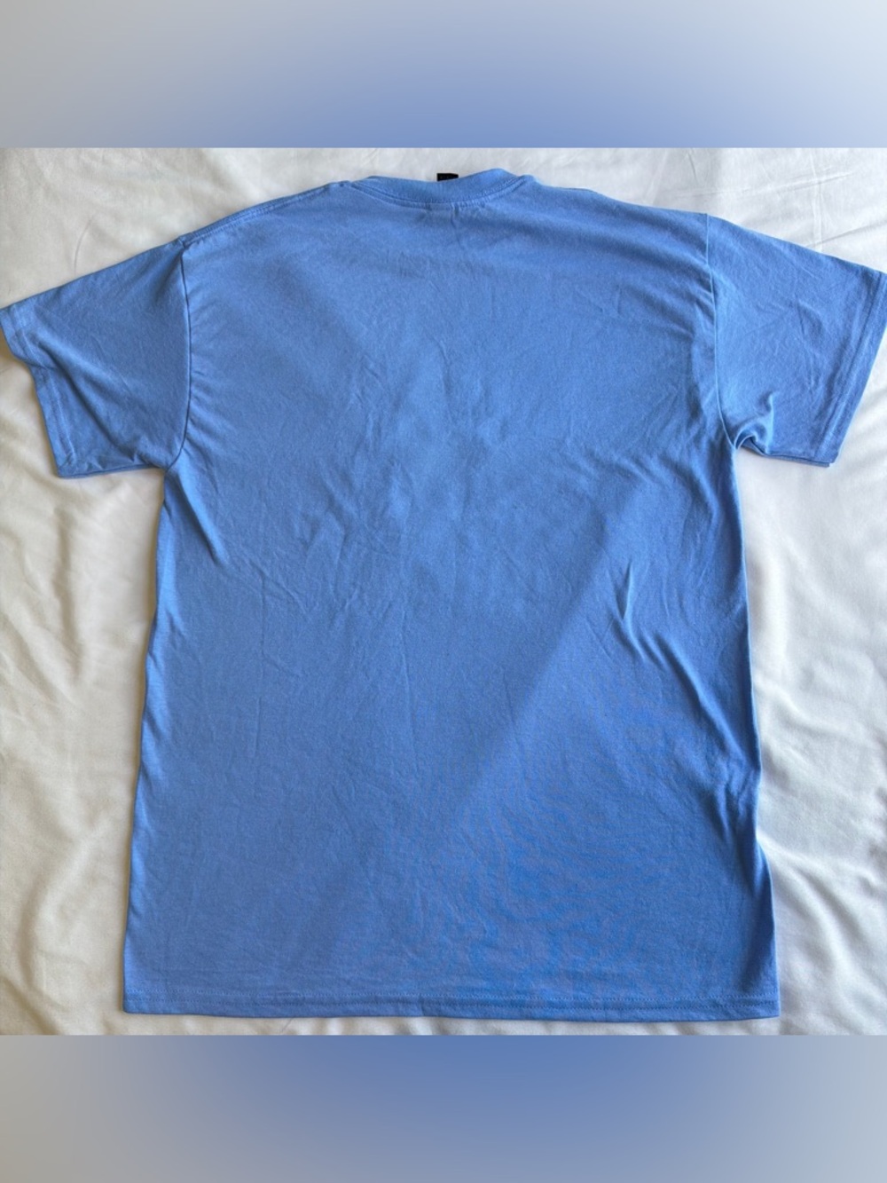 Palestine Graphic Crew Neck T-Shirt - Blue NWOT - Picture 5 of 7